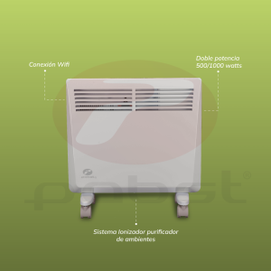 Calefactor eléctrico modelo Alerce WIFI