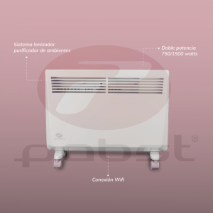 Calefactor eléctrico modelo Roble WIFI