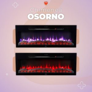 Chimenea eléctrica modelo Osorno 40"