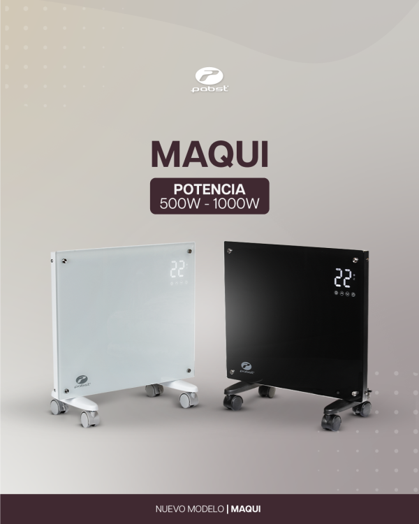 Calefactor eléctrico modelo Maqui WIFI 1500